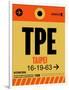 TPE Taipei Luggage Tag 2-NaxArt-Framed Art Print