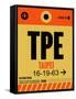 TPE Taipei Luggage Tag 2-NaxArt-Framed Stretched Canvas