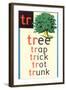 TR for Tree-null-Framed Art Print