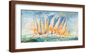 Tra le onde-Luigi Florio-Framed Giclee Print