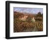 Tra Le Vigne a Montalcino-Guido Borelli-Framed Giclee Print