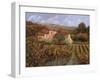 Tra Le Vigne a Montalcino-Guido Borelli-Framed Giclee Print