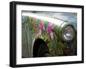 Trabant Car, Berlin, Germany-Walter Bibikow-Framed Photographic Print