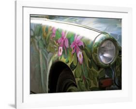 Trabant Car, Berlin, Germany-Walter Bibikow-Framed Photographic Print