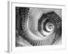 Traboule Staircase, Lyon, France-Walter Bibikow-Framed Photographic Print