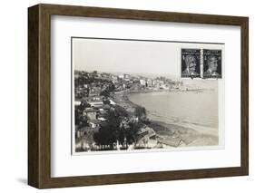 Trabzon - General View of the Bay-null-Framed Photographic Print