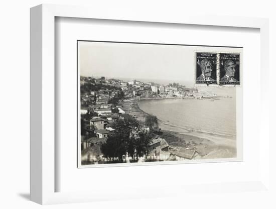 Trabzon - General View of the Bay-null-Framed Photographic Print