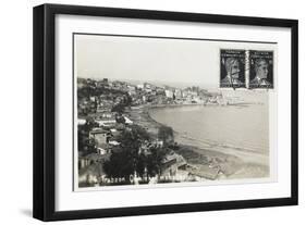 Trabzon - General View of the Bay-null-Framed Photographic Print