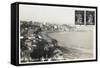 Trabzon - General View of the Bay-null-Framed Stretched Canvas