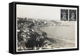 Trabzon - General View of the Bay-null-Framed Stretched Canvas