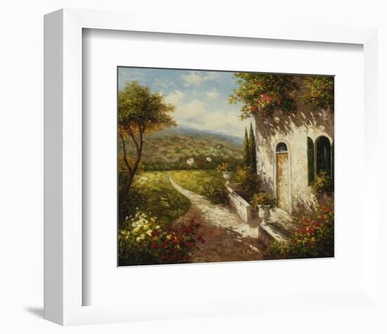 Traccia del Prato-Lazzara-Framed Art Print