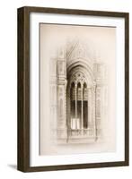 Tracery from the Campanile of Giotto, Florence, from 'The Seven Lamps of Architecture' by John…-John Ruskin-Framed Giclee Print