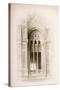 Tracery from the Campanile of Giotto, Florence, from 'The Seven Lamps of Architecture' by John…-John Ruskin-Stretched Canvas