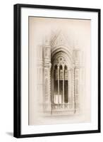 Tracery from the Campanile of Giotto, Florence, from 'The Seven Lamps of Architecture' by John…-John Ruskin-Framed Giclee Print