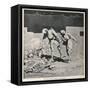 Traces on the Moon-Stanley Wood-Framed Stretched Canvas