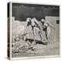 Traces on the Moon-Stanley Wood-Stretched Canvas