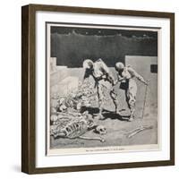 Traces on the Moon-Stanley Wood-Framed Art Print