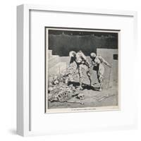 Traces on the Moon-Stanley Wood-Framed Art Print