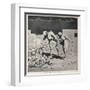 Traces on the Moon-Stanley Wood-Framed Art Print