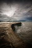 A Stormy Day on the Cobb at Lyme Regis in Dorset, England UK-Tracey Whitefoot-Photographic Print