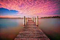 Pink Pier-Tracie Louise-Photographic Print