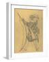 Tracing of a Ballet Costume - St Sebastian-Leon Bakst-Framed Premium Giclee Print