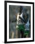 Track Athlete Kip Keino in Action at the Summer Olympics-John Dominis-Framed Premium Photographic Print