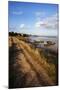 Track by the River at Orford Quay, Orford, Suffolk, England, United Kingdom, Europe-Mark Sunderland-Mounted Photographic Print