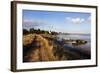 Track by the River at Orford Quay, Orford, Suffolk, England, United Kingdom, Europe-Mark Sunderland-Framed Photographic Print