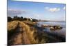 Track by the River at Orford Quay, Orford, Suffolk, England, United Kingdom, Europe-Mark Sunderland-Mounted Photographic Print
