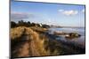 Track by the River at Orford Quay, Orford, Suffolk, England, United Kingdom, Europe-Mark Sunderland-Mounted Photographic Print