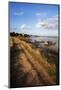 Track by the River at Orford Quay, Orford, Suffolk, England, United Kingdom, Europe-Mark Sunderland-Mounted Photographic Print