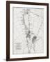 Track Chart of the Main Southern Journey of Robert Falcon Scott's Terra Nova Expedition-null-Framed Giclee Print