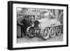 Track Driven Military Vehicle Manufactured by Ford Inspected by Officials-null-Framed Art Print