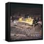 Track Laying - Using a Bulldozer-Heinz Zinram-Framed Stretched Canvas