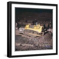 Track Laying - Using a Bulldozer-Heinz Zinram-Framed Photographic Print