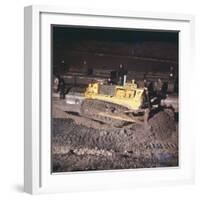 Track Laying - Using a Bulldozer-Heinz Zinram-Framed Photographic Print