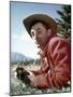 Track of the Cat by William A. Wellman with Robert Mitchum, 1954 (photo)-null-Mounted Photo