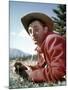 Track of the Cat by William A. Wellman with Robert Mitchum, 1954 (photo)-null-Mounted Photo