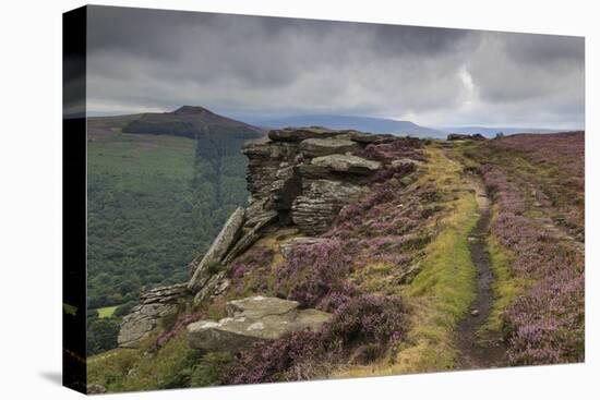 Track on Bamford Edge-Eleanor Scriven-Stretched Canvas