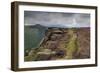 Track on Bamford Edge-Eleanor Scriven-Framed Photographic Print