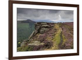 Track on Bamford Edge-Eleanor Scriven-Framed Photographic Print