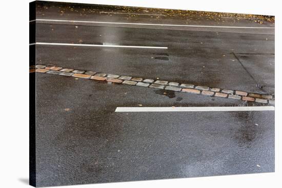 Track on the Road of Berlin Wall-imagsan-Stretched Canvas