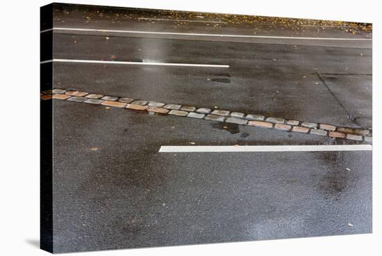 Track on the Road of Berlin Wall-imagsan-Stretched Canvas