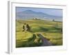 Track, San Quirico D'Orcia, Val D'Orcia, Tuscany, Italy-Peter Adams-Framed Photographic Print