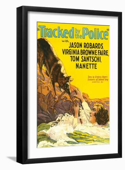 Tracked by the Police-null-Framed Art Print