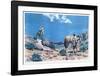 Trackers Moon-Noel Daggett-Framed Limited Edition