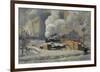 Tracks and Traffic-J. E. H. MacDonald-Framed Giclee Print