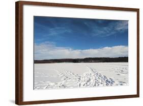 Tracks In Snow-Anthony Paladino-Framed Giclee Print