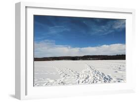 Tracks In Snow-Anthony Paladino-Framed Giclee Print